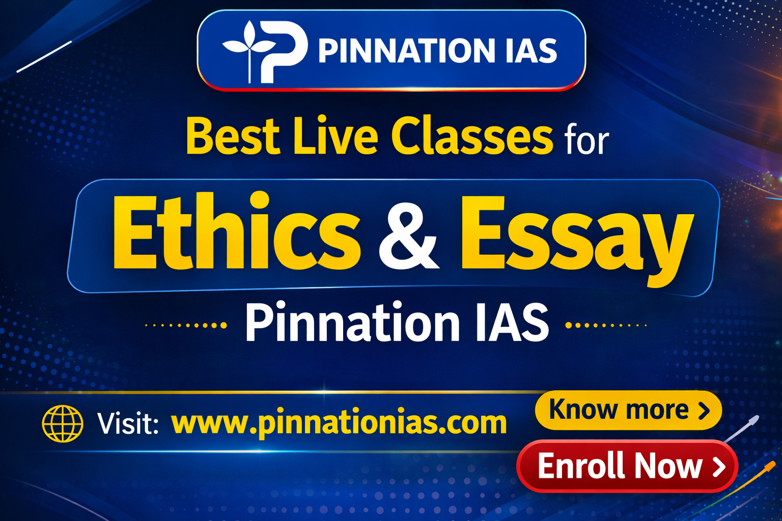 Best Live Classes for Ethics & Essay